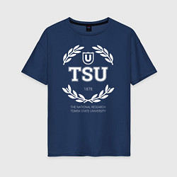 Женская футболка оверсайз TSU
