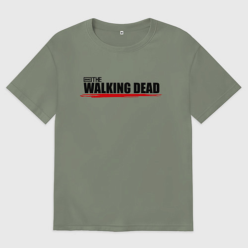 Женская футболка оверсайз Крылья / Авокадо – фото 1