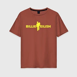 Женская футболка оверсайз BILLIE EILISH: Black Fashion