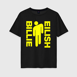 Женская футболка оверсайз BILLIE EILISH