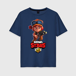 Женская футболка оверсайз Brawl Stars