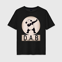 Женская футболка оверсайз DAB Panda