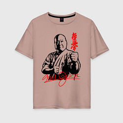 Женская футболка оверсайз Масутацу Ояма