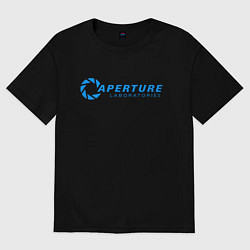 Футболка оверсайз женская PORTAL, цвет: черный