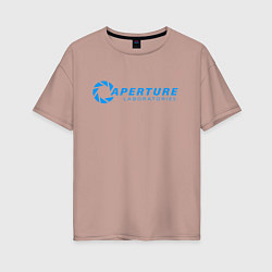 Футболка оверсайз женская PORTAL, цвет: пыльно-розовый