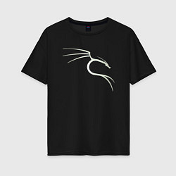 Женская футболка оверсайз Kali Linux