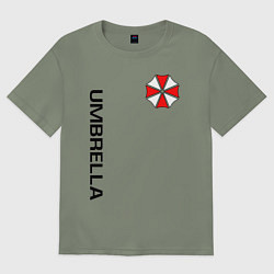 Футболка оверсайз женская UMBRELLA CORP, цвет: авокадо