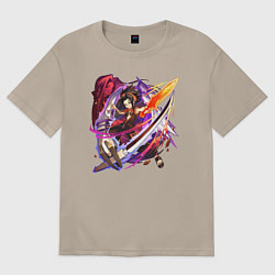 Женская футболка оверсайз Йо Асакура