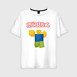 Футболка оверсайз женская ROBLOX, цвет: белый