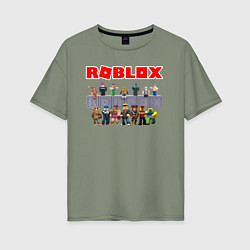 Футболка оверсайз женская ROBLOX, цвет: авокадо