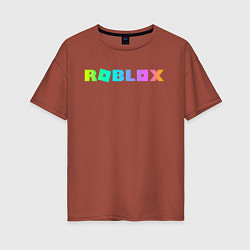 Женская футболка оверсайз ROBLOX