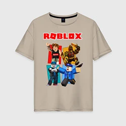 Женская футболка оверсайз ROBLOX