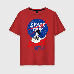 Женская футболка оверсайз Space trip
