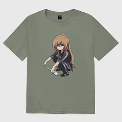 Женская футболка оверсайз Аниме Тян