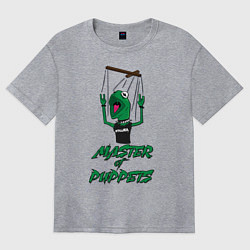 Футболка оверсайз женская Metallica Master of Puppets, цвет: меланж