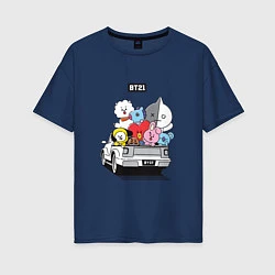 Женская футболка оверсайз BT21