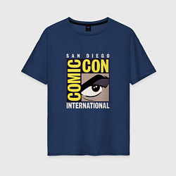 Женская футболка оверсайз Comic Con