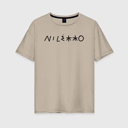Женская футболка оверсайз NILETTO