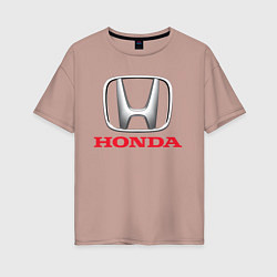 Женская футболка оверсайз HONDA