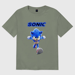 Футболка оверсайз женская SONIC, цвет: авокадо