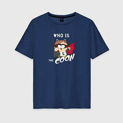 Женская футболка оверсайз South Park Who is the Coon?