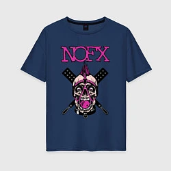 Женская футболка оверсайз NOFX