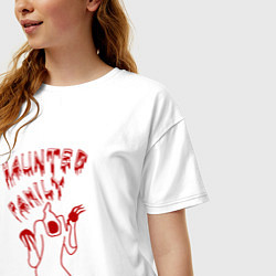 Футболка оверсайз женская Kizaru, цвет: белый — фото 2