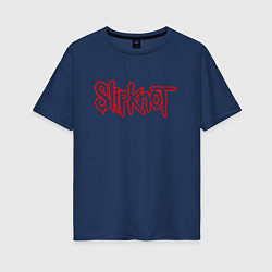 Женская футболка оверсайз SLIPKNOT