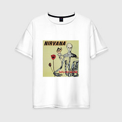 Женская футболка оверсайз NIRVANA