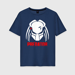 Женская футболка оверсайз PREDATOR