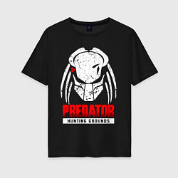 Женская футболка оверсайз PREDATOR: HUNTING GROUNDS