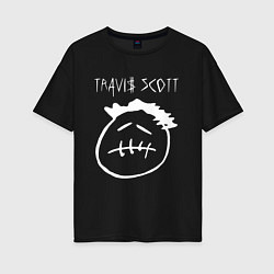 Женская футболка оверсайз TRAVIS SCOTT
