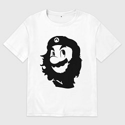 Футболка оверсайз женская Che Mario, цвет: белый