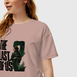 Футболка оверсайз женская The Last Of Us PART 2, цвет: пыльно-розовый — фото 2