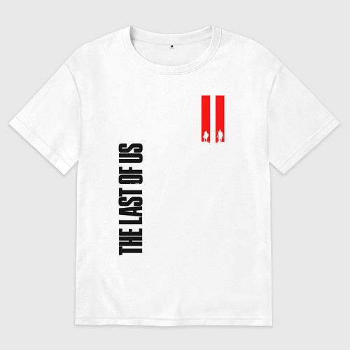 Женская футболка оверсайз THE LAST OF US II / Белый – фото 1