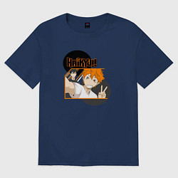 Женская футболка оверсайз Haikyuu