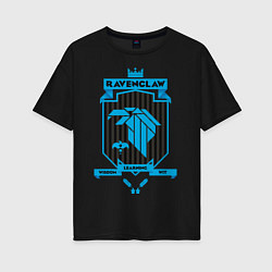 Женская футболка оверсайз Ravenclaw