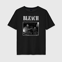 Женская футболка оверсайз Nirvana рисунок для Альбома Bleach