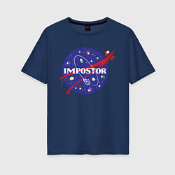 Женская футболка оверсайз IMPOSTOR NASA