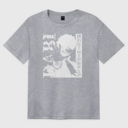 Женская футболка оверсайз Моя геройская академия