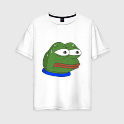 Женская футболка оверсайз Pepe MonkaS