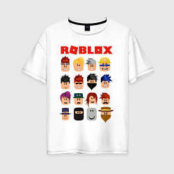 Женская футболка оверсайз ROBLOX