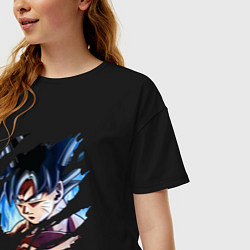 Футболка оверсайз женская Dragon Ball, цвет: черный — фото 2