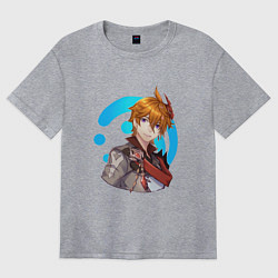 Женская футболка оверсайз Тарталья