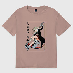 Футболка оверсайз женская Моя геройская академия, цвет: пыльно-розовый