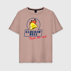 Женская футболка оверсайз CLUCKIN BELL GTA