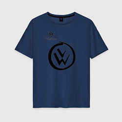 Женская футболка оверсайз Volkswagen