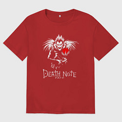 Женская футболка оверсайз DEATH NOTE ТЕТРАДЬ СМЕРТИ