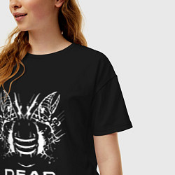 Футболка оверсайз женская DEAD SPACE МЁРТВЫЙ КОСМОС, цвет: черный — фото 2