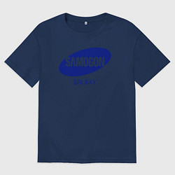 Женская футболка оверсайз Samogon galaxy